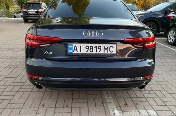 Audi A4 2016 B9/8W 2.0 TFSI S-tronic (252 к.с.) S-line -  2
