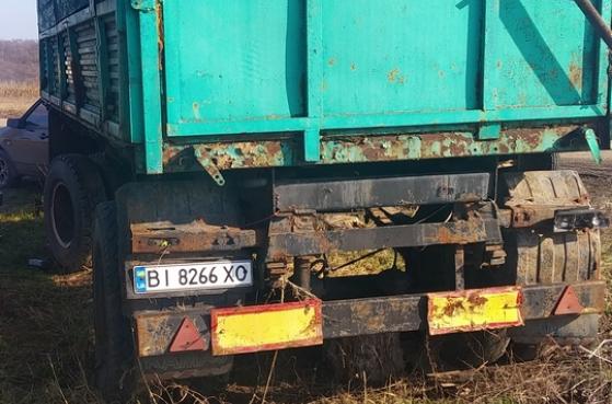 Причіп/ПР-Самоскид-Е, СЗАП 8527 1991 року -  1